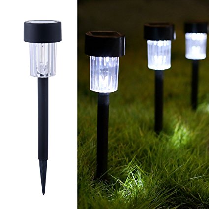 Maggift 12 Pcs Solar Pathway Lights, Landscape Lights for Outdoor, Patio, Yard Deck, Driveway and Garden