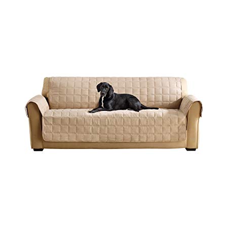 Sure Fit Ultimate Waterproof Quilted Sofa Taupe