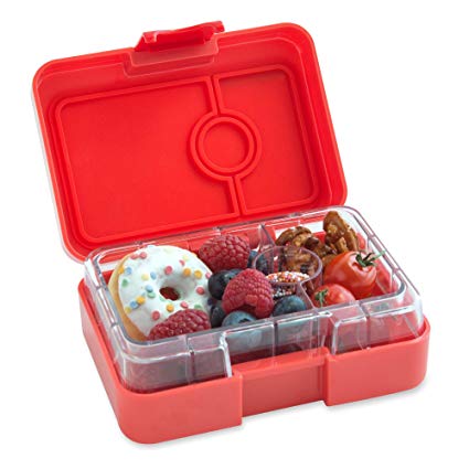 Yumbox MiniSnack Leakproof Snack Box (Saffron Orange) - Small Size