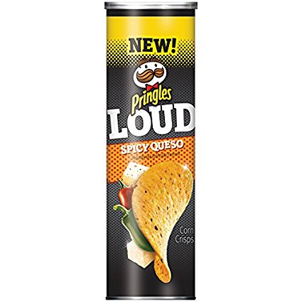 Pringles Loud Spicy Queso Potato Crisps, 5.4 oz
