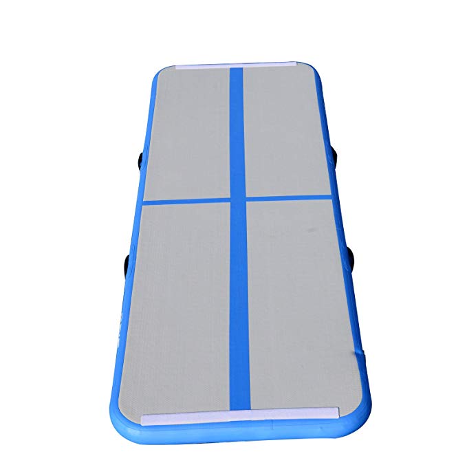 BRIS Inflatable Gym Mat Home Air Floor Inflatable Tumbling Mat for Gymnastics Inflatable Air Track