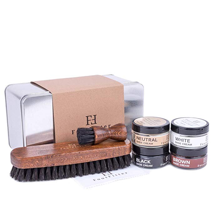 FootFitter Shoe Shine Conditioning and Polishing Set