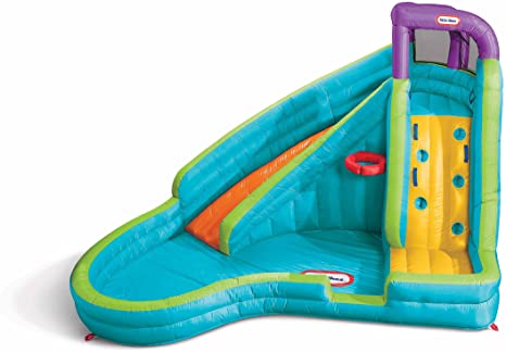 Little Tikes Slam 'n Curve Slide, Multicolor