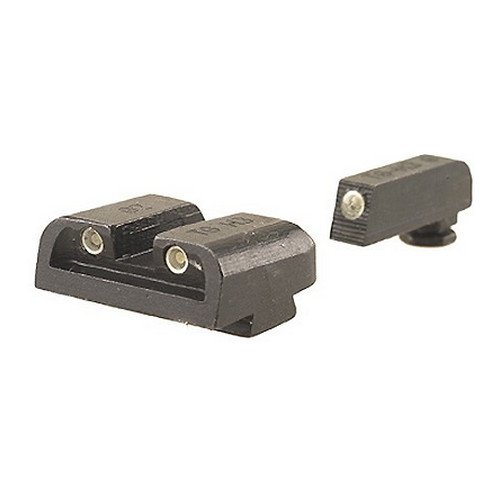 TRUGLO Tritium Handgun Sight Set - Glock High