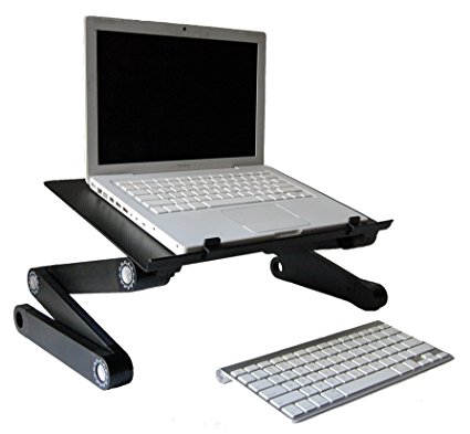 Uncaged Ergonomics WorkEZ Professional Adjustable Laptop Stand / Black