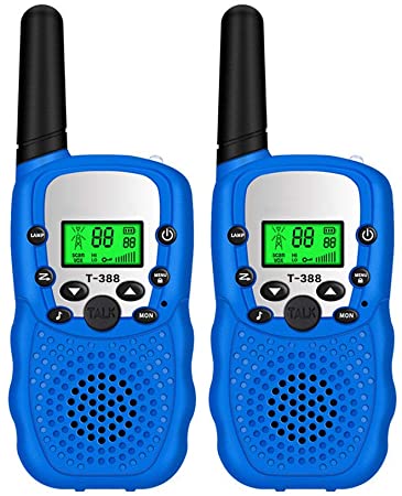 Walkie Talkies for Kids 22 Channels 2 Way Radio Toy with Backlit LCD Flashlight Children's Walkie Talkie Set Outdoor Adventures Hiking Camping Gear Games for Girls and Boys