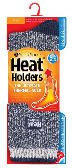 Heat Holders Thermal Socks, Women's Original, US Shoe Size 5-9