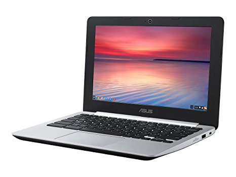 ASUS C200MA Chromebook 11.6 Inch, Intel Dual Core, 4GB RAM, 16GB SSD Storage (Black)