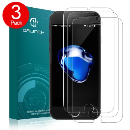 iPhone 7 Plus Screen Protector[3 Pack], Dalinch [Scratch Proof][High definition][Easy to install][Not Glass][ TPU Film] Full Coverage Screen Protector for Apple iPhone 7 Plus only