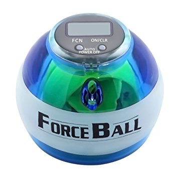 Wrist Trainer LED Wrist Ball Powerball Workout Toy Gyroscopic Ball - Arm Strengthener -- Wrist & Forearms Exerciser