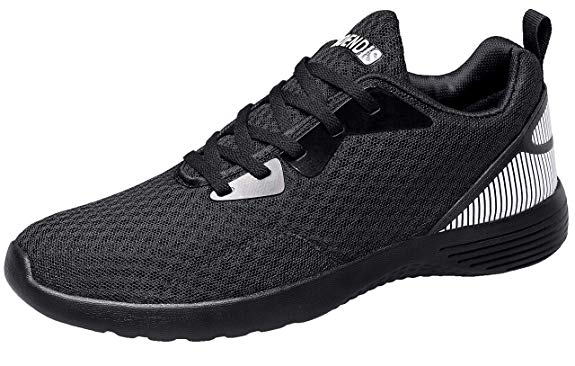 Alibress Men's Casual Sneakers Lightweight Breathable Walking Running Shoes