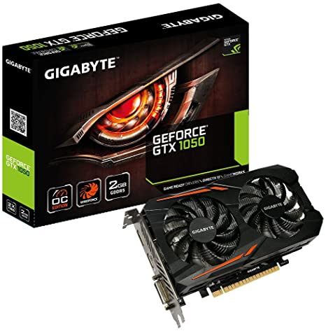 Gigabyte Nvidia GTX 1050 OC 2GB GDDR5 PCI-E