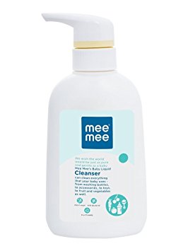 Mee Mee Anti-Bacterial Baby Liquid Cleanser for Fruits, Bottles, Accessories & Toys (500 ml - Bottle)