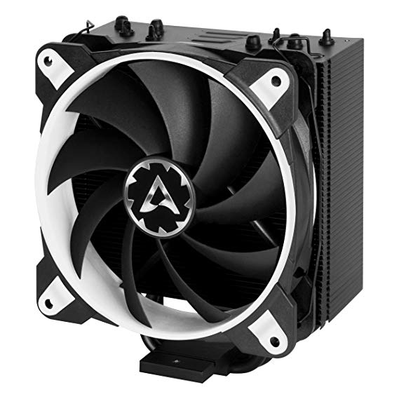 ARCTIC Freezer 33 eSports ONE - Tower CPU Cooler with 120 mm PWM Processor Fan for Intel and AMD Sockets - for CPUs up to 200 Watts TDP - Silent and Efficient (White)