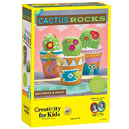 Creativity for Kids Cactus Rocks