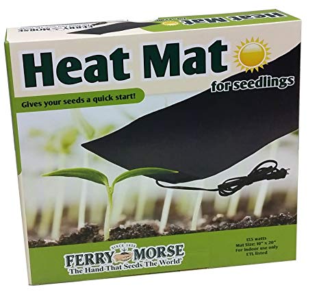 Plantation Products KHEATMAT Ferry Morse Heat Mat, Size 1, Black