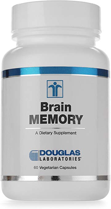 Douglas Laboratories - Brain MEMORY - Combination of Nutrients Designed to Help Enhance Memory and Cognitive Function - 60 Vegetarian Capsules