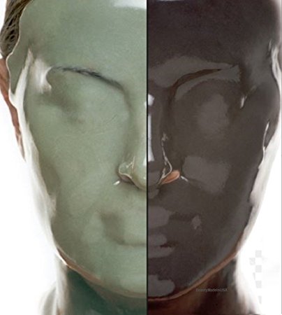 CASMARA Mask for Oily Skin : Pore Refining Mask 2 Sets Comes with 1 set of Green Mask   1set of Reaffirming Mask   1 Casmara Serum Sample   1 Mixing Spatula