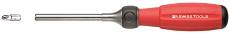 PB Swiss Tools Twister - ratcheting screwdriver for 1/4" PrecisionBits with 100mm blade