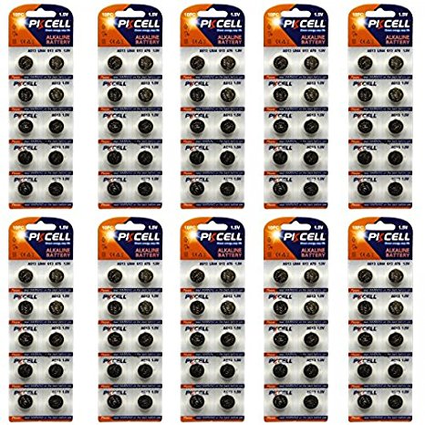 BlueDot Trading AG13 LR44 Button Cell Battery, 100 Count