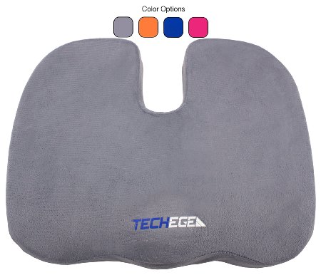 Techege Orthopedic Comfort Foam Grade A Coccyx Tailbone Backpain Comfortable Cushion