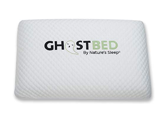 Ghostbed 11GBPW010 Luxury Memory Foam Ghost Pillow (1 Pack), Standard