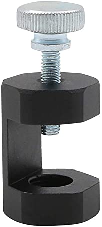 DEDC Universal Precision Car Spark Plug Gap Tool, Billet Aluminum Spark Plug Caliper Threaded Spark Plugs (10mm)