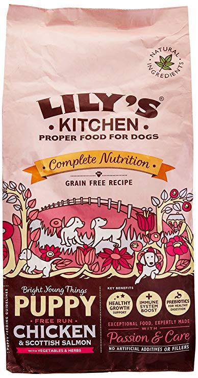 Lily's Kitchen Puppy Chicken and Salmon Complete Dry Dog Food (7 kg)