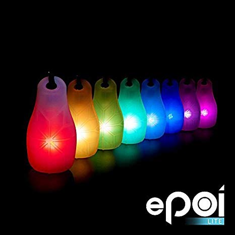 EmazingLights ePoi Lite LED Poi Balls - A Brighter Way to Spin Poi