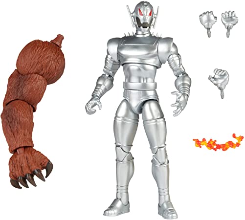 Marvel Hasbro Legends Series 6-inch Ultron Action Figure Toy, Premium Design and Articulation, Includes 5 Accessories and Build-A-Figure Part