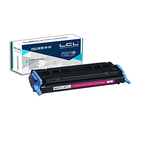 LCL Remanufactured Toner Cartridge Replacement for HP 124A Q6003A 1600 2600 2605 1015 1017 (1-Pack Magenta)