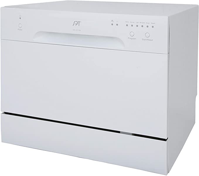 SPT SD-2213WA Countertop Dishwasher with ENERGY STAR – White