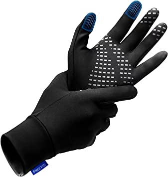 FREETOO Lightweight Running Gloves 2022 Newest, Flexible Winter Gloves for Driving and Daily Use, Touchscreen Thin Gloves for Men Women, Cold Weather Gloves Liners for Thermal