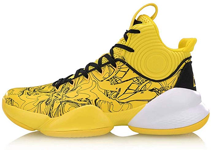 LI-NING Power V Series CJ McCollum Men Professional Basketball Shoes Cushioning Lining Cloud High-Cut Sport Shoes Sneakers ABAN045 ABAP023 ABAP025