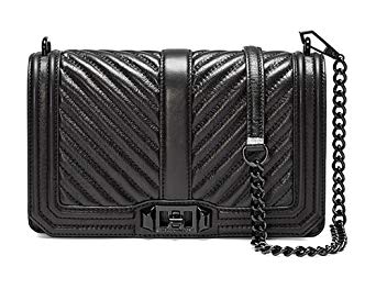 Rebecca Minkoff Chevron Quilted Love Crossbody