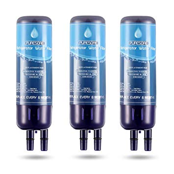 W10295370A Water Filter 1 Compatible with W10295370,P4RFWB,EDR1RXD1,P8RFWB2L,Pur Filter 1 Kenmore 46-9930 Kenmore 46-9081,3 Pack