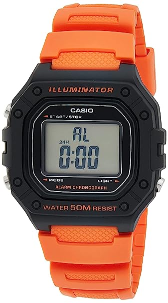 Casio Youth Digital Black Dial Men's Watch-W-218H-4B2VDF (I112)