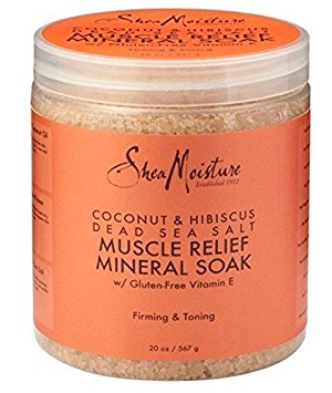 SheaMoisture Coconut & Hibiscus Dead Sea Salt Nourishing Soak - 20 oz