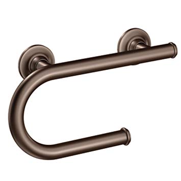 Moen LR2352DOWB Home Care Grab Bar Toilet Paper Holder, Oil Rubbed Bronze