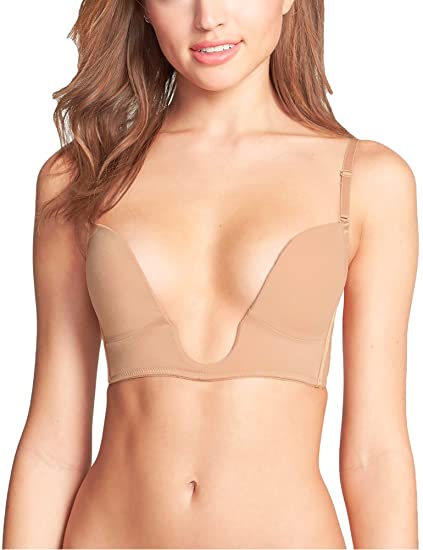 ToBeInStyle Women's Deep Plunge Convertible V Bra