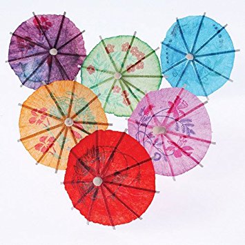 Cocktail Parasols/48-Pc