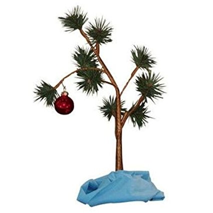 Charlie Brown Christmas Tree with Blanket 24" Tall (Non-Musical)