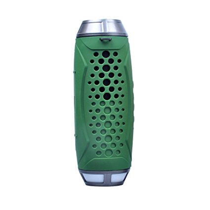 Stoga Bluetooth Speaker Tsong TS-003 Waterproof Outdoor &Indoor Portable Wireless Bluetooth Speaker Support TF Card With Noise Cancellation Technology For Iphone,Ipad, Samsung Dark Green.