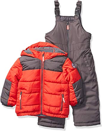 OshKosh B'Gosh Boys' Toddler Ski Jacket and Snowbib Snowsuit Set