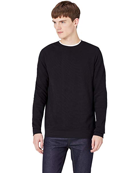 FIND Men's Textured Sweatshirt