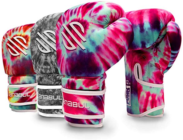 Sanabul Funk Strike Tie Dye Gel Boxing Kickboxing Training Gloves