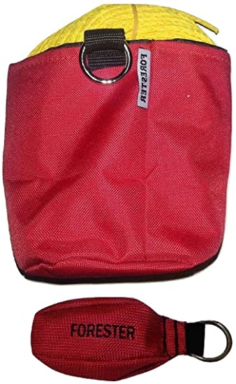 Forester 150 Foot Arborist 15 Ounce Throw Line Kit with Red Storage Bag