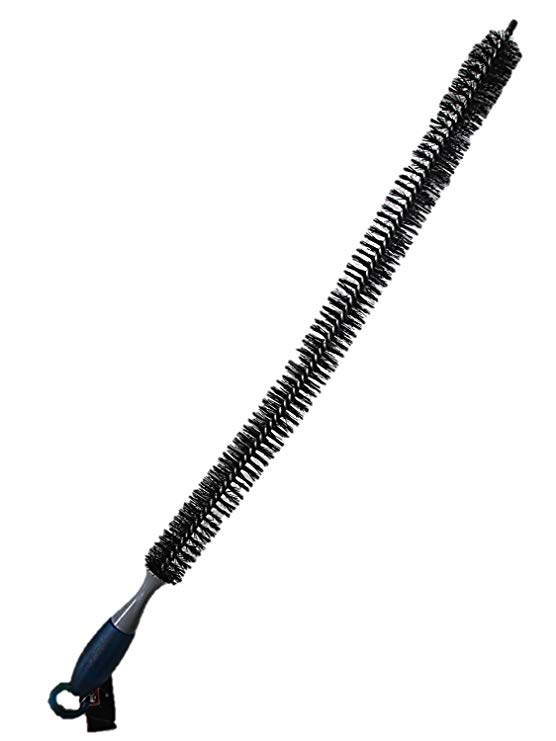 Flexible Long Rach Radiator Heater Cleaning Bristle Brush Duster with handle 28 inch / 71 cm Dust Cleaner Cobweb Brush