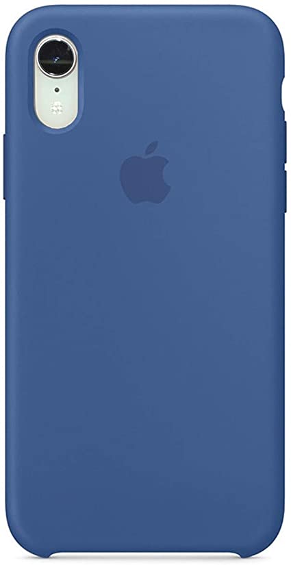 Maycase Compatible for iPhone XR Case, Liquid Silicone Case Compatible with iPhone XR 6.1 inch (Delft Blue)