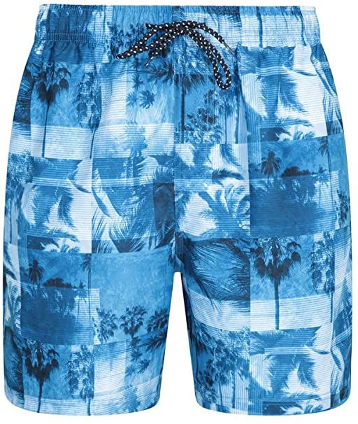 Mountain Warehouse Aruba Mens Swim Shorts - Fast Dry Swimming Trunks, Lightweight Board Shorts, Adjustable Draw Cord Beach Short Pants, Mesh Shorts -for Summer, Pools